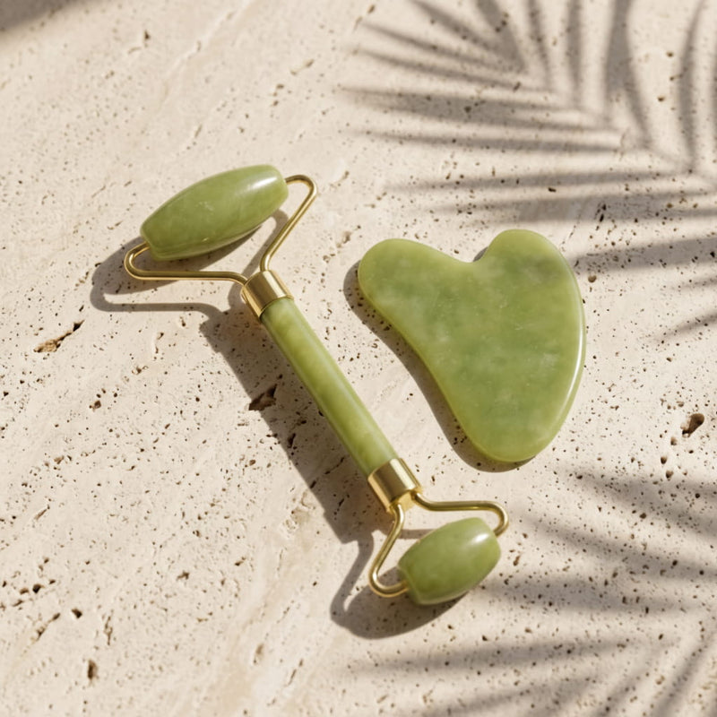 Gua Sha & Facial Roller Set